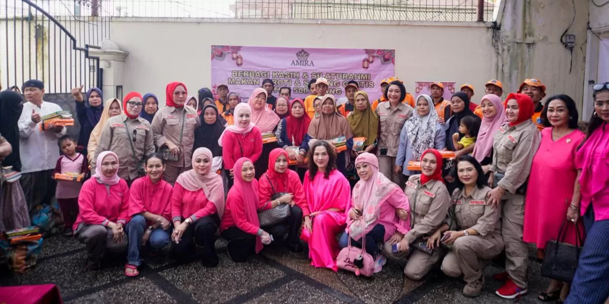 Baksos Perempuan Laju Perkasa Bersama Amira untuk Pasukan Oranye dan Kaum Dhuafa