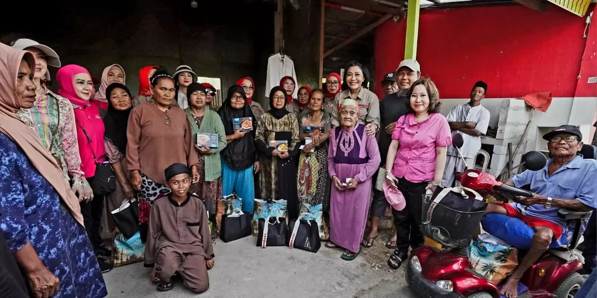 Perempuan Laju Perkasa dan Komunitas Amira Salurkan Bantuan untuk Warga Nelayan di Kali Baru Cilincing