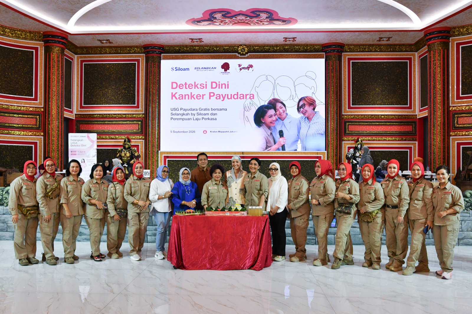 Tekan Kasus Kanker Payudara, Perempuan Laju Perkasa-Siloam Gencarkan Program SELANGKAH